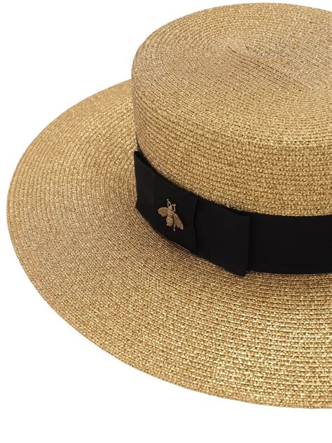 gucci ace removable patches|Gucci straw hat with bee.